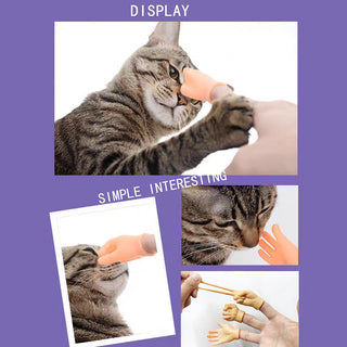 SAKER® Funny Cat Glove Toy