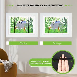 Sank Children Art Projects 8.5'' x 11'' Kids Art Frames
