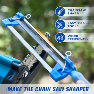 Saker 2 in 1 Chainsaw Sharpener for 3/8''LP Saw Chain