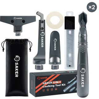 Saker 4-in-1 Caulking Tool Kit