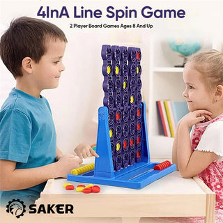 SAKER® 4 In A Line Spin Game
