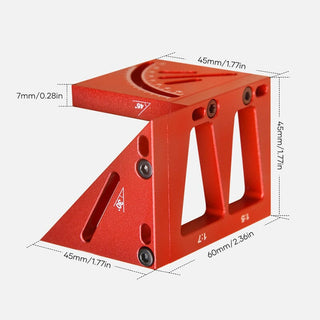 SAKER® 3D Multi-Angle Measuring Ruler