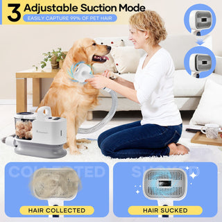 Pawsmart Pet Grooming Vacuum Kit