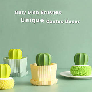 SAKER® Cactus Dish Scrub Brush