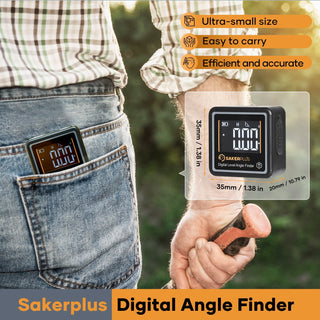 Sakerplus Digital Angle Finder Magnetic