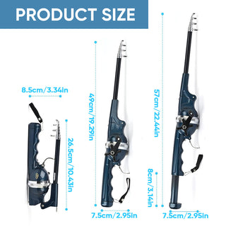 SAKER® Foldable Fishing Rods