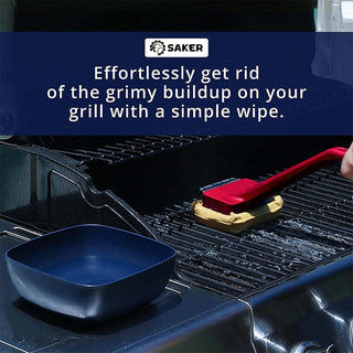 SAKER® BBQ Cleaning Tool with Scraper